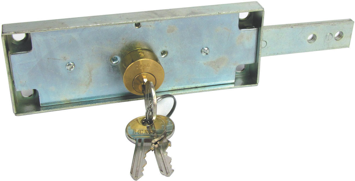 Icsa Locks & Cylinders Lockset Shutter Lock 322 (left) "icsa - Italy Security Lock Hardware
